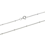 925 Silver Link Chains Necklace for Men Women