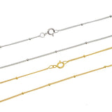 925 Silver Link Chains Necklace for Men Women
