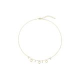 925 Silver Shell Heart Pendant Choker Necklace for Women