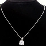 Sapphire Ladies Wedding Necklace 17-18inch