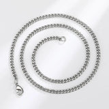 Real 925 Sterling Silver Geometric Pendant Necklace for Wedding Party