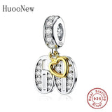 925 Silver Alphabet Numbers Charm Bracelet Making Berloque