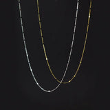 925 Silver Chains Side Chain Jewelry For Women Necklace
