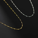 925 Silver Chains Side Chain Jewelry For Women Necklace