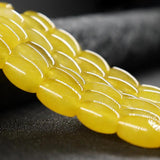 Malay Natural Jade Rice Beads 8X12mm Diy Accessories