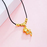 MHXFC European Woman Party Wedding Fox Pendant Necklace NL176