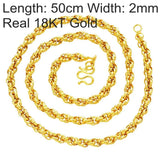 OMHXFC 18KT Chain Necklace NL21