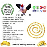 OMHXFC 18KT Chain Necklace NL21
