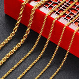 OMHXFC 18KT Chain Necklace NL21