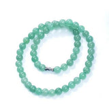 Natural Aventurine Round Beaded Necklace Jewelry