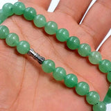 Natural Aventurine Round Beaded Necklace Jewelry
