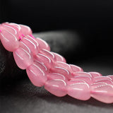 OMH Z36 8X12 Water Droplets Natural Jade Beaded Diy Accessories