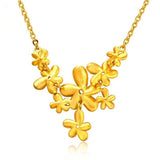 European Woman Party Wedding Gift Flower Pendant Necklace