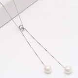 European Woman Wedding Gift 925 Silver Pendant Necklace