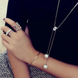 European Woman Wedding Gift 925 Silver Pendant Necklace