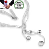 925 Sterling Silver Necklace for Women, Gift for Party Wedding
