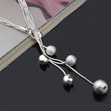 925 Sterling Silver Necklace for Women, Gift for Party Wedding