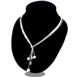 925 Sterling Silver Necklace for Women, Gift for Party Wedding