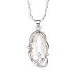 Baroque Pearl Necklace for Women with Filled Jewelry