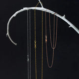 925 Sterling Silver Women Necklace Fine Workmanship Clavicle Chain