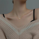 Butterfly Pendant Necklace 925 Sterling Silver Choker Necklace for Women