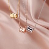 925 Sterling Silver Round Choker Necklace for Women Girls