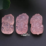Natural Jade Pixiu Beads Jewelry Making DIY Charms Pendant