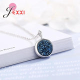 Crystal Fragment Dream Star Planet Pendant Necklace Choker