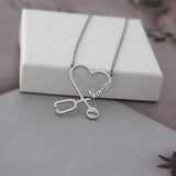 Personalized Name Heart Necklace Stainless Steel Choker