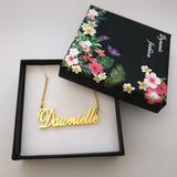 Personalized Name Necklace Stainless Steel Jewelry