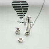 Personalized Family Name Bar Necklace Stainless Steel