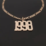 Personalized Name Necklaces For Women - Stainless Steel Initial Pendant Necklace