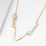 Heart Necklace Stainless Steel Pendant Gift Jewelry