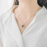 12 Constellation Pendant Necklace for Women Girls Romantic Jewelry