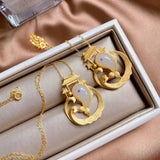 Silver Inlaid Natural Hetian Jade Pendant Necklace Sand Craft Women's Jewelry