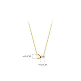 Heart Pearl Pendant Silver 925 Chain Necklace for Women
