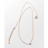 Silver 925 Chain Necklace For Women Single Bead Pendant Girls Choker