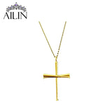 Stainless Steel Cross Necklace Rose Mom for Woman Man Family