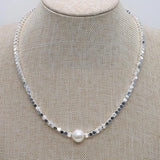 Natural Freshwater Pearl Necklace Baroque Irregular Accessories Women