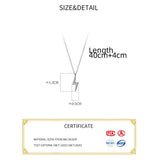 Lightning Silver Necklace For Women - Fine Silver 925 Jewelry Neck Pendants