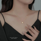 Sterling Silver CZ Diamond Shape Pendant Necklace for Women