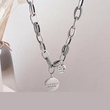 925 Sterling Silver Heart Sweater Chokers Necklace Bracelet Set