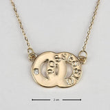 Dainty Initial Necklace for Women