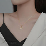 S925 Sterling Silver Horse Charm Pendant Necklace