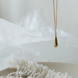 Water Drop Necklace INS Personality Clavicle Chain for Women