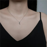 925 Sterling Silver Dolphin Pendant Necklace Sterling Silver Chain