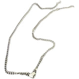 925 Silver Love Heart Pendant Necklace Women Ins Hip-hop Party Jewelry