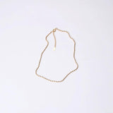 Minimalist Thin Stainless Steel Chain Necklace Women Jewelry