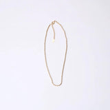 Minimalist Thin Stainless Steel Chain Necklace Women Jewelry