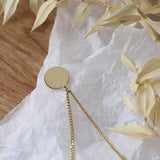 Vintage Multi-layer Portrait Pendants Necklace for Women Plating 18K